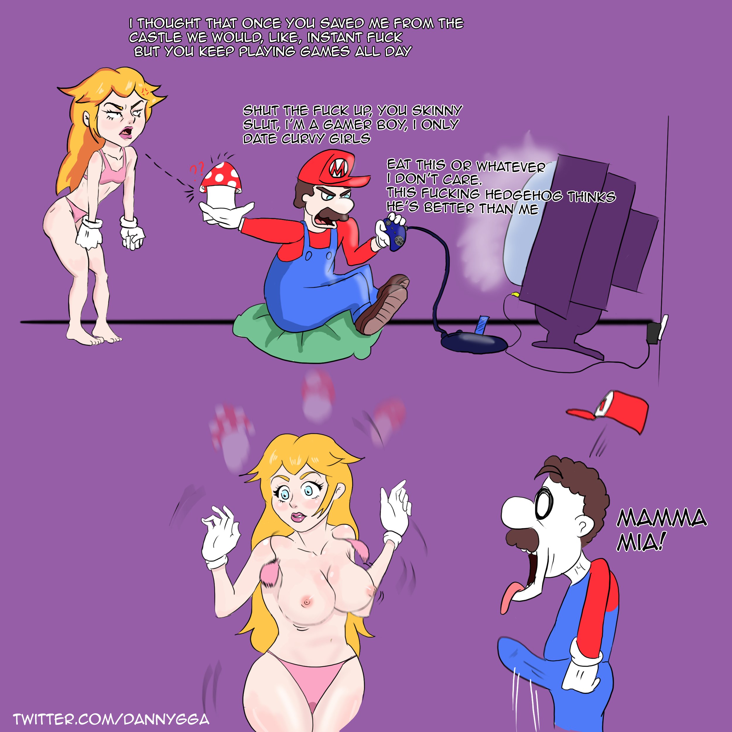 Sonic Princess Peach Porn - Dannygga (Comissions Open) on Twitter: \