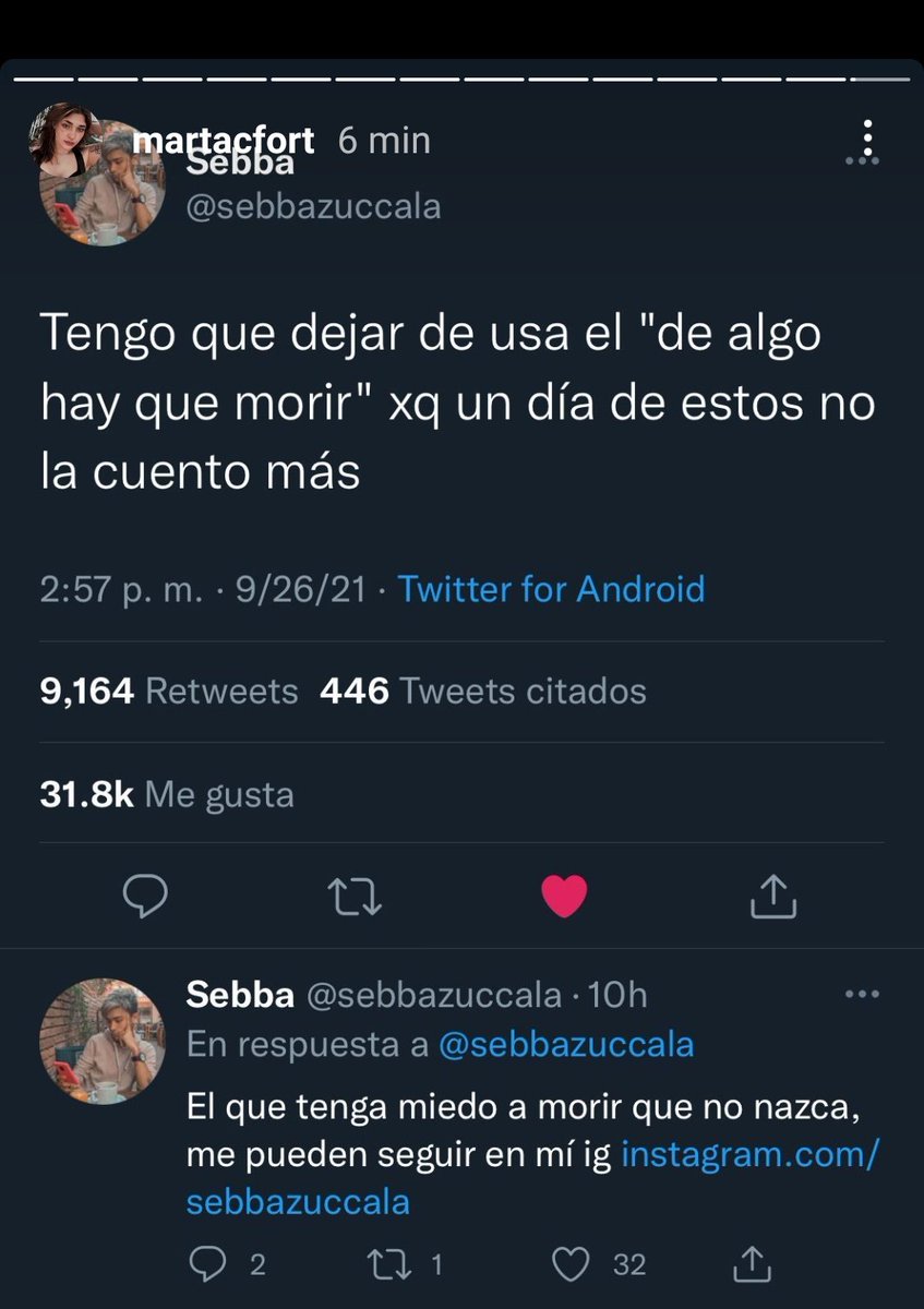 Hablame cuando Marta Fort suba un tweet tuyo a su historia, image size:847x1200