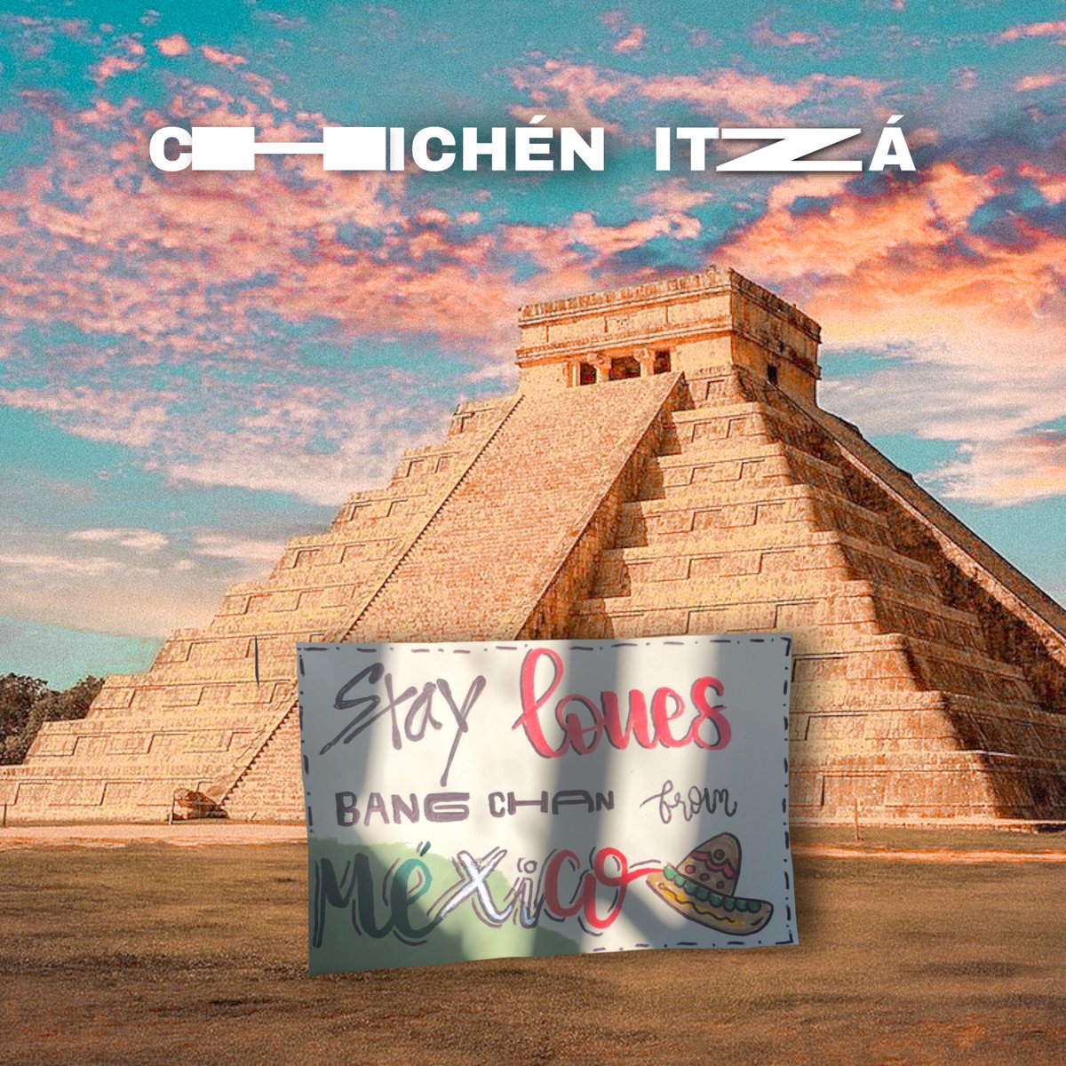 one of the 7 wonders of the world, Chichén Itzá, I hope you will soon be able to step on the Mexican lands, I love you  #TripWithBangChan 💖🐺