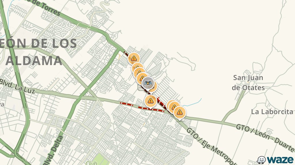 Tráfico León tweet media