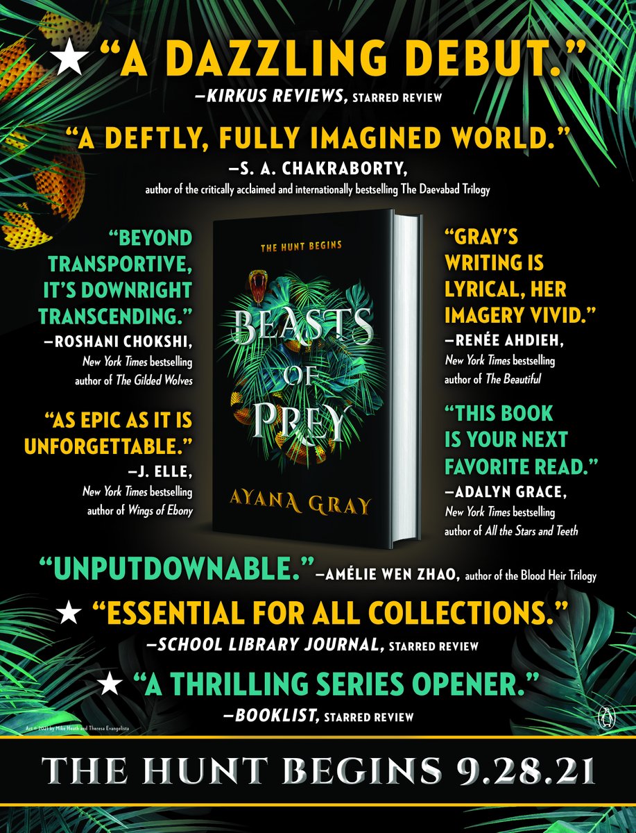 Nia_Davenport's tweet image. AHHHH #BeastsOfPrey is out today. I can't wait to read this incredible story!!!!  

Get your copy if you haven't already:  bityl.co/8sDt

 @ayanagray