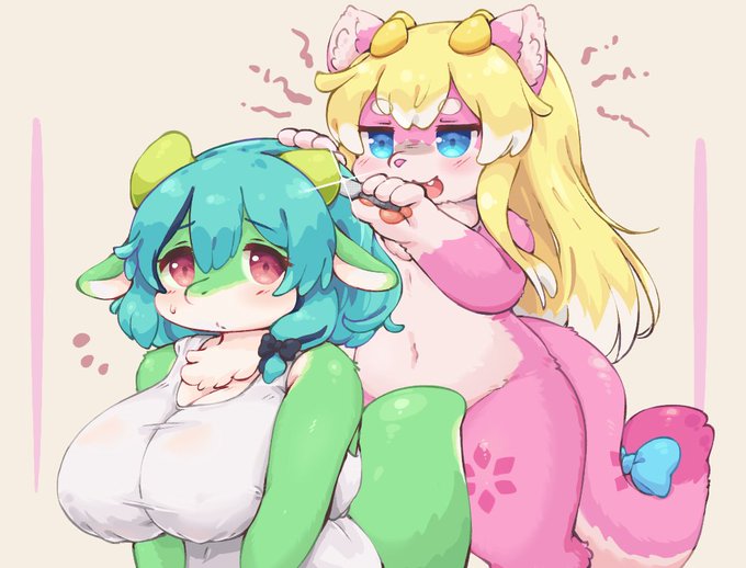 (Thanks commission) 只是磨短而已對吧?..💦 