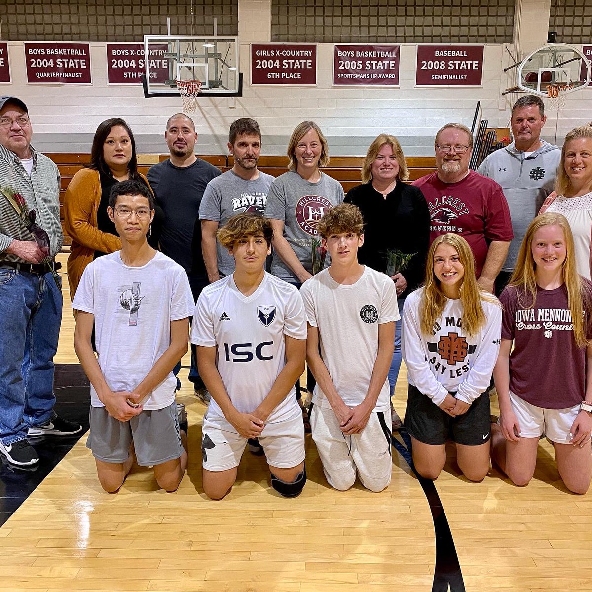 gohillcrest's tweet image. Congrats to our volleyball and cross-country seniors. We are proud of you! #flyravens