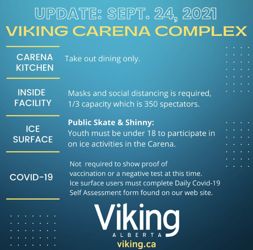 Information for users of the Viking Carena Complex.