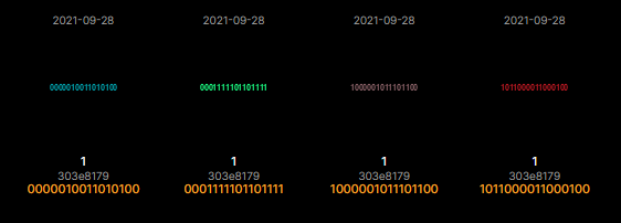 doggosnft's tweet photo. All you had to say @nicoayotte  is 'Retro' and '16-Bit'...four different on-chain shades. Now to see if any of these code combinations work on Mike Tyson's Punch-Out!!, land a title fight too ;) https://t.co/VX7wJxZWDU