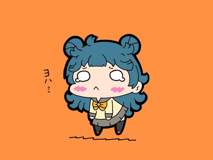 張り切りすぎた善子ちゃん( ᵒ̴̶̷᷄꒳ᵒ̴̶̷᷅ ) 