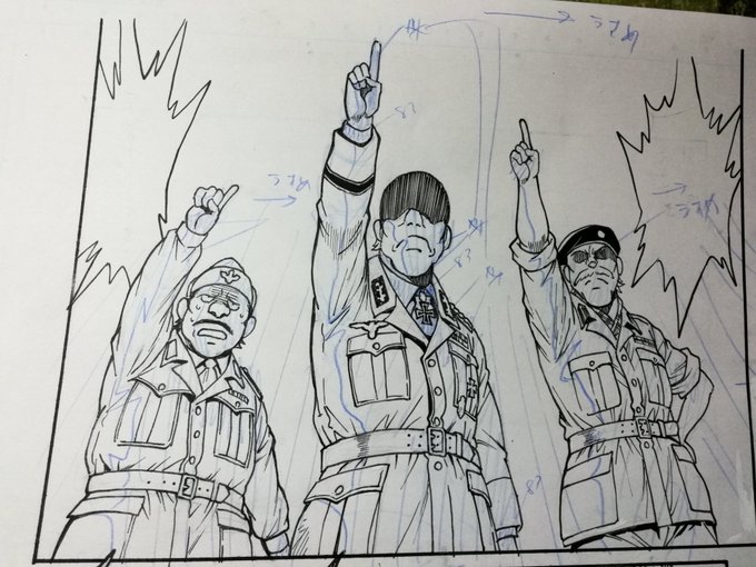 伊・独・英のおかしな軍人達。 