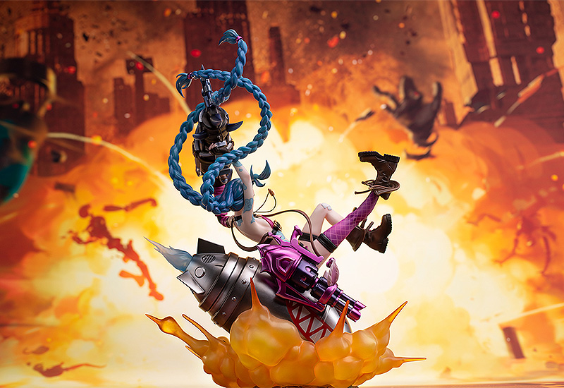 Myethos presents a 1/7th scale figure of Jinx, the Loose Cannon, from "League of Legends"! Be sure to preorder one for your collection!

Preorder: https://t.co/IZi5Ua1xp7

#LeagueOfLegends #goodsmile https://t.co/NNG89nToFi
