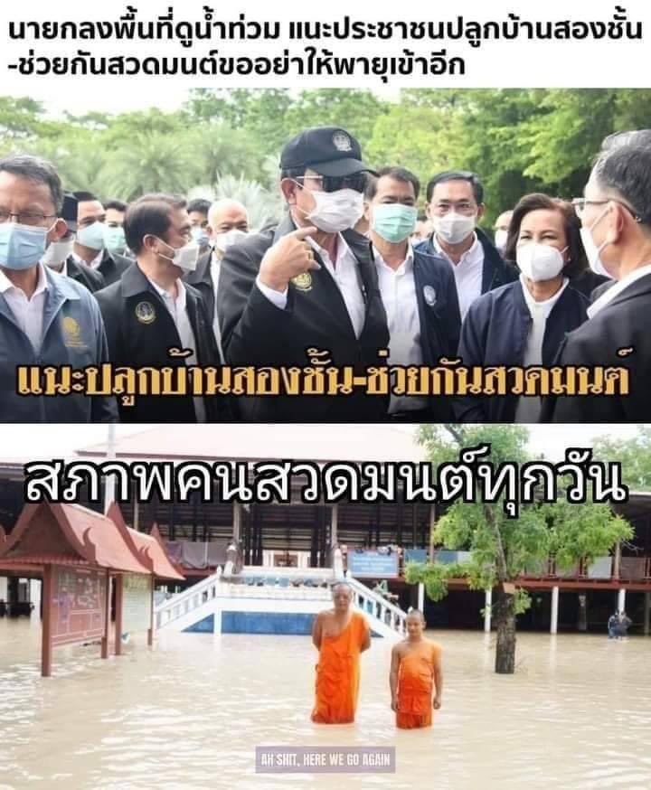 Nok_Shuu's tweet photo. ว่าจะไม่ลงเรื่องการเมืองละหัวร้อน แต่เห็นภาพมันไม่ไหว นี่คือคำแนะนำ??? สวดมนต์ ปลูกบ้านสองชั้น 🤣 ผ่านกระบวนการคิดจากอวัยวะส่วนบนของร่างกายมาแล้วใช่ม้ายยยยย https://t.co/UZeHRcqplI