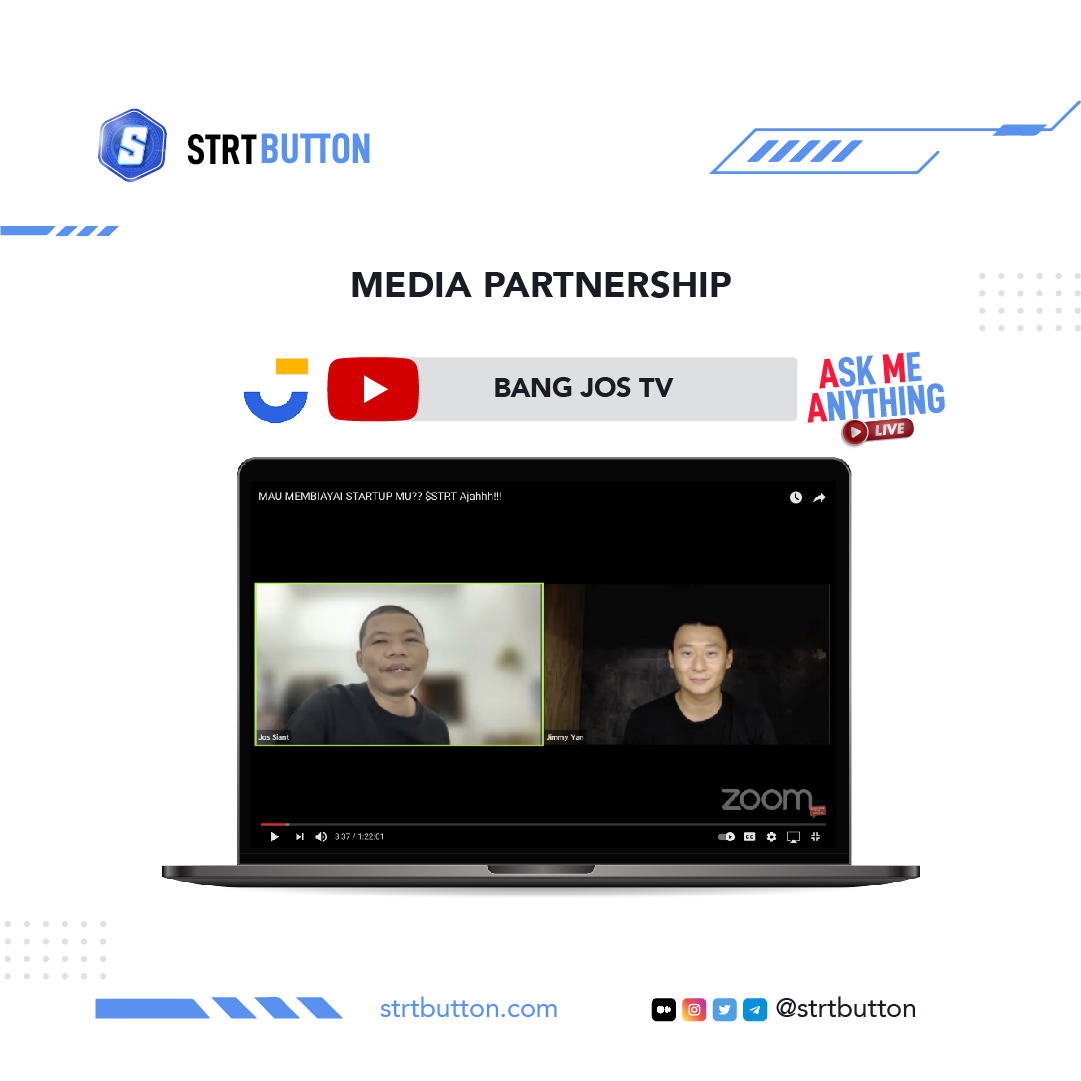 strtbutton's tweet photo. Check out our AMA LIVE and sharing session with one of our Media Partners, Bang Jos TV, on his Youtube Channel โ
Follow all our social media so you don't miss any more information ๐
#mediakripto #cryptomedia #mediacrypto #mediablockchain #smartcontract #strttoken #strtbutton https://t.co/EdFk0RxufH