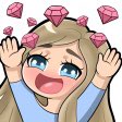 MissBossyGem's tweet photo. Thank you @thisisaly_x for my new emotes so happy with them 💜💜 https://t.co/vayunQ0FW8