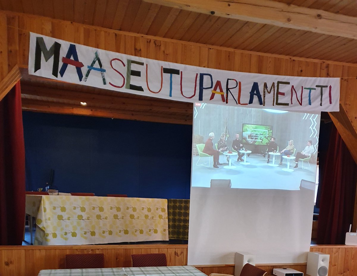 Puumalan Ryhälässä. #maaseutuparlamentti