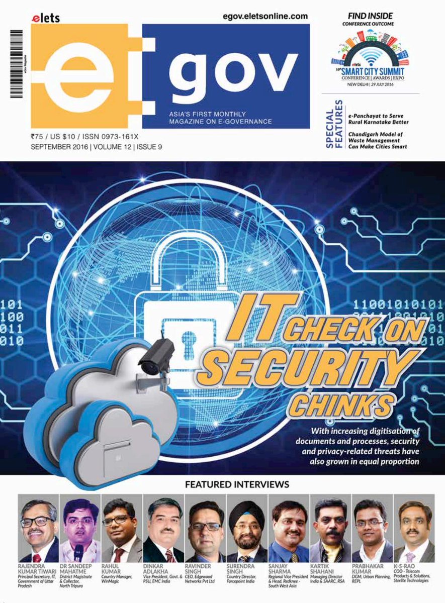 egovonline's tweet image. Check on Security Chinks

Magazine Url: bit.ly/3m3UBrQ
Download Url: bit.ly/3oeldZR

#Throwback #Magazine #September2016 #egov #egovernance #e_governance #publicpolicy