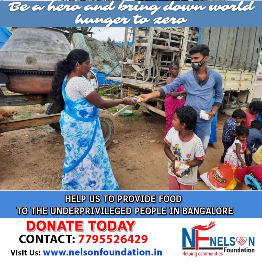 NelsonFdnIndia's tweet photo. PROVIDING FREE FOOD EVERYDAY TO THE UNDERPRIVILEGED SLUM PEOPLE IN BANGALORE
You can also show your support by donating https://t.co/arTZhKMbpL
#donate #freefood #slums #covidsupport #foodbank #covid #community #food #charity #India  #donate #hunger #endhunger #donations https://t.co/oSB6hbzqIW