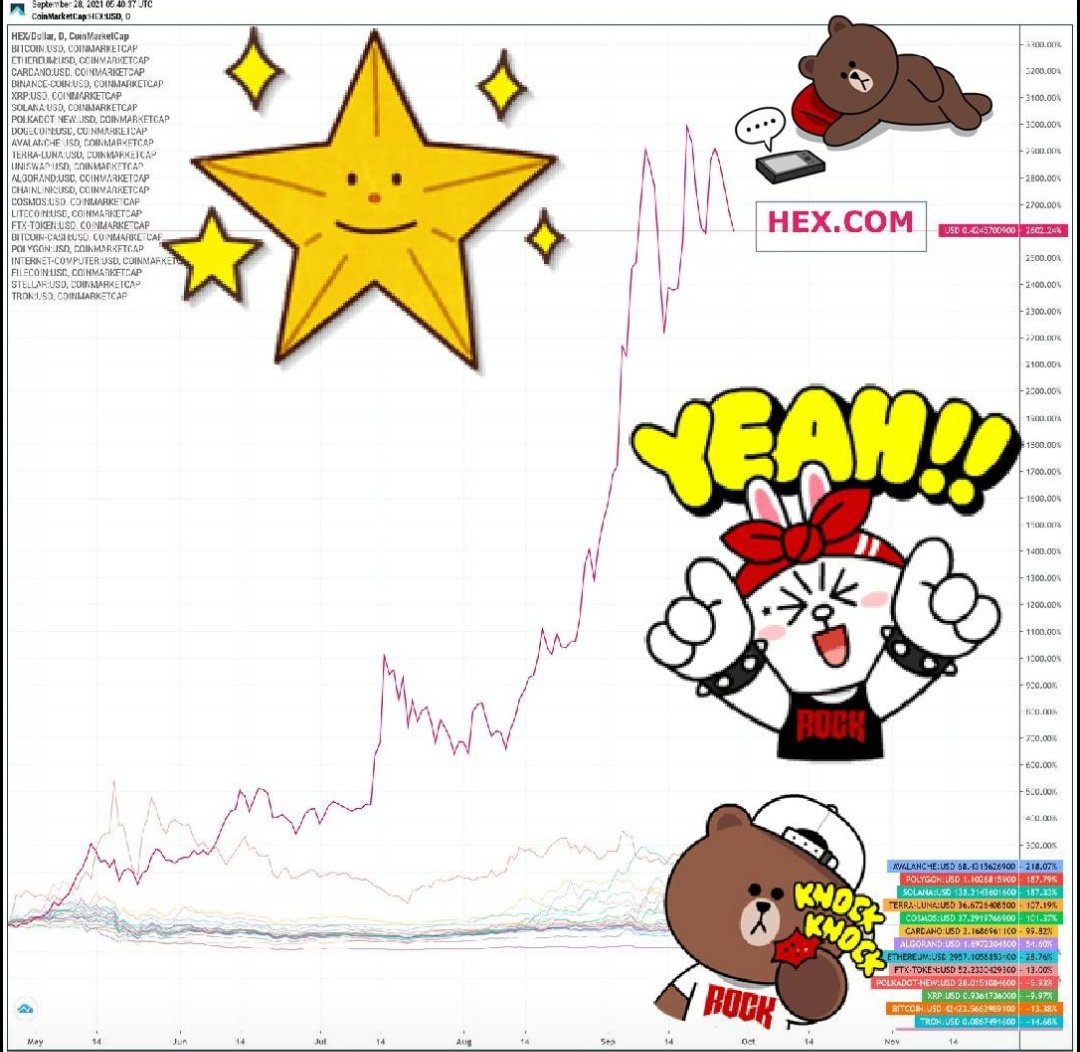 crypt0k1ng's tweet photo. Feel free to zoom in on the shitcoins in the bottom right. #hex not even viral yet. Wait until #pulsechain goes live https://t.co/3xh2ywaXkj https://t.co/V8Tt3tDP0I #InterviewRichard @stacyherbert @realmaxkeiser @APompliano @tyler @cameron @johnkim @Benaskren #DesignedToPUMP https://t.co/JmJYQfrTBz