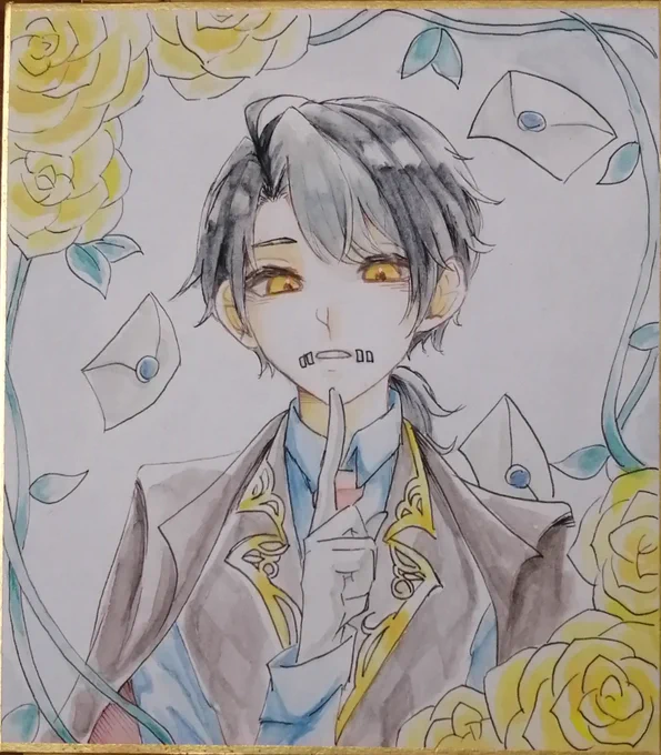 友達の誕プレのついでにあげたイソペ
#第五人格イラスト 