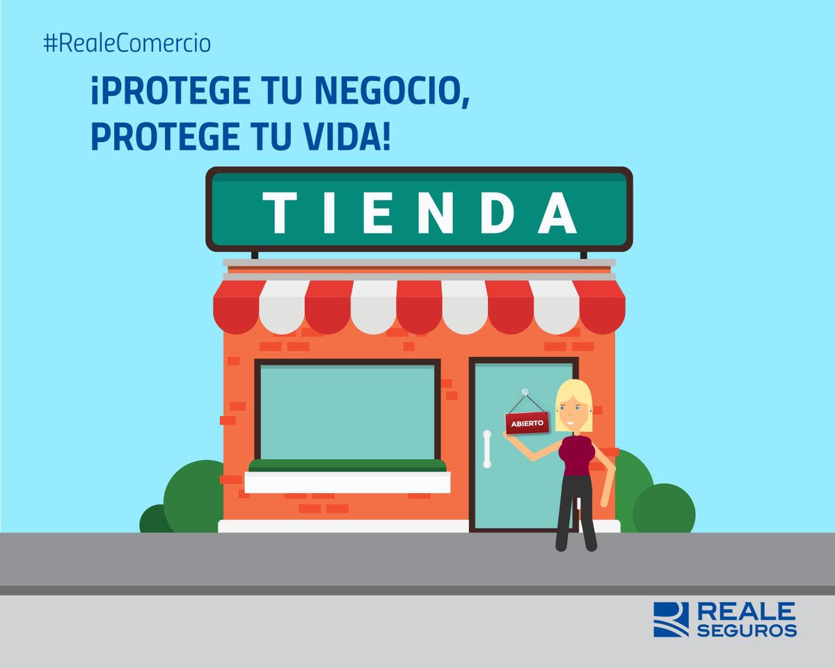 RealeTorrevieja's tweet photo. Protégete #Porque tu negocio es tu vida #RealeComercio es el seguro que se ocupa de su protección
👉 https://t.co/Bd1QT2tZyQ https://t.co/prgVPZMJd6