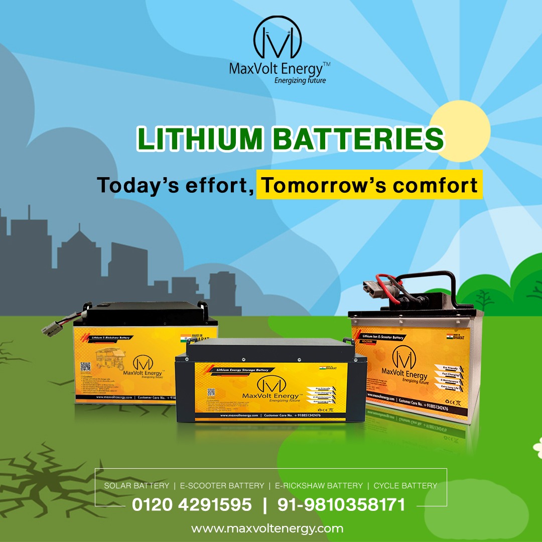 EnergyMaxvolt's tweet photo. Every choice you make, every ride you take, let it be an excellent one.
Choose technology that can empower you to brave every terrain and weather. π
#Erickshaw #Durable #higherperformance #bikebattery #powerpack #maxvolt #batterycell #tesla #batteries #powerbattery https://t.co/wqea36PmRp