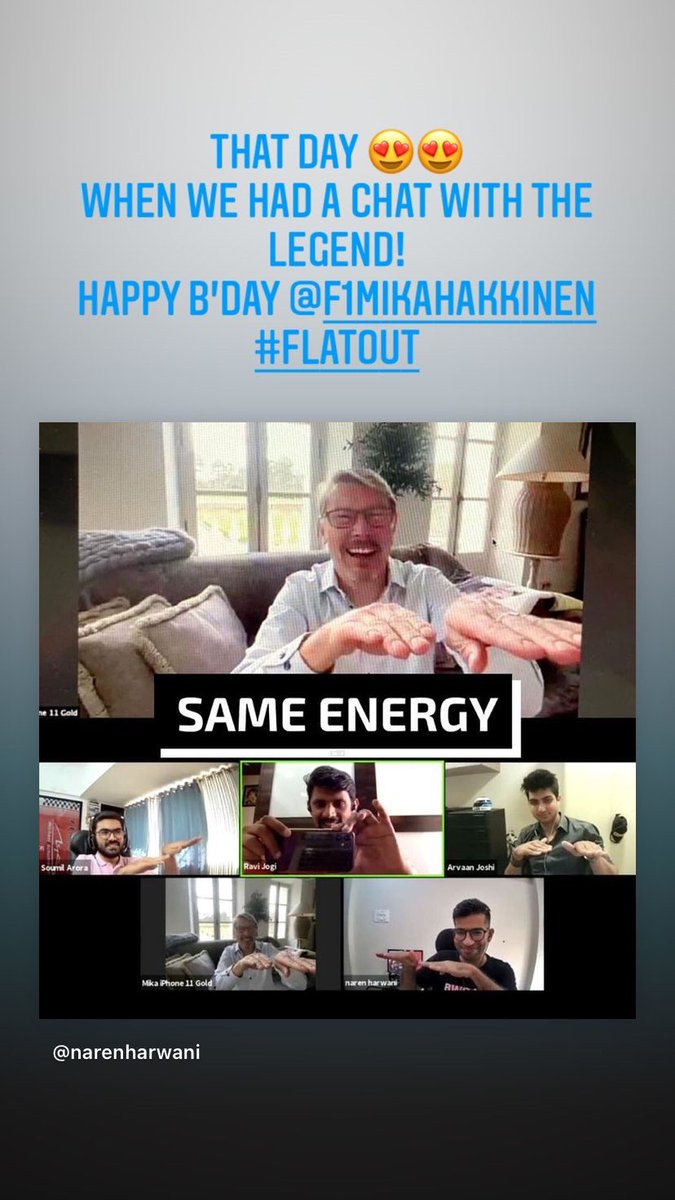 whati_f1's tweet photo. Happy Birthday legend! @F1MikaHakkinen 
#flatout https://t.co/DWWLGJ68iH