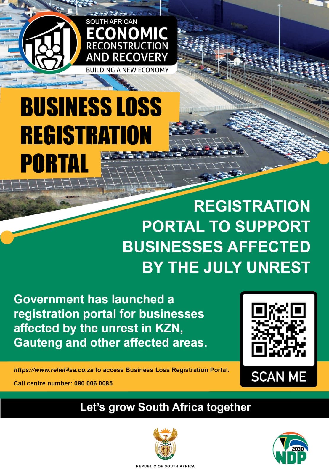 South Africa Business Loss Registration Portal