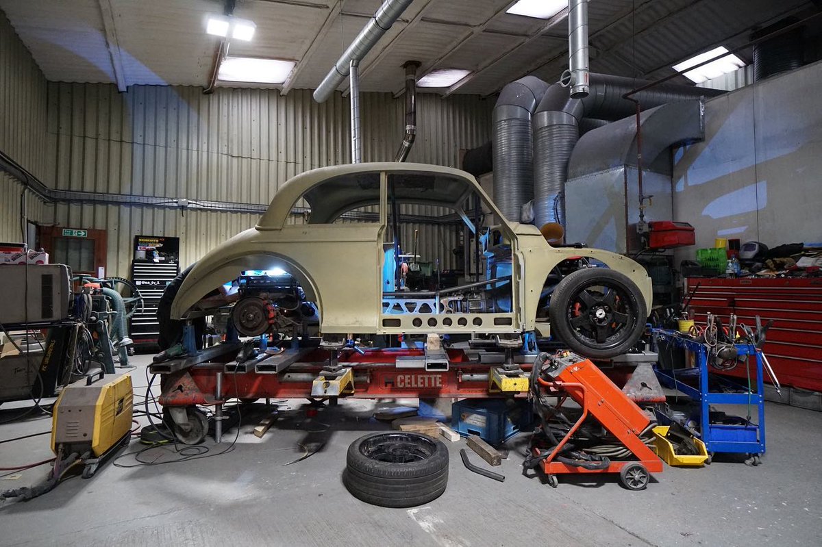 retropowercars's tweet image. Some before and after shots of our Morris Minor (Threat) project, a car we're hoping to begin prepping for paint in the next few weeks. MX-5 DNA, an Omex-built Zetec and lashings of custom metalwork all help make this one of our most anticipated builds of recent times #Retropower