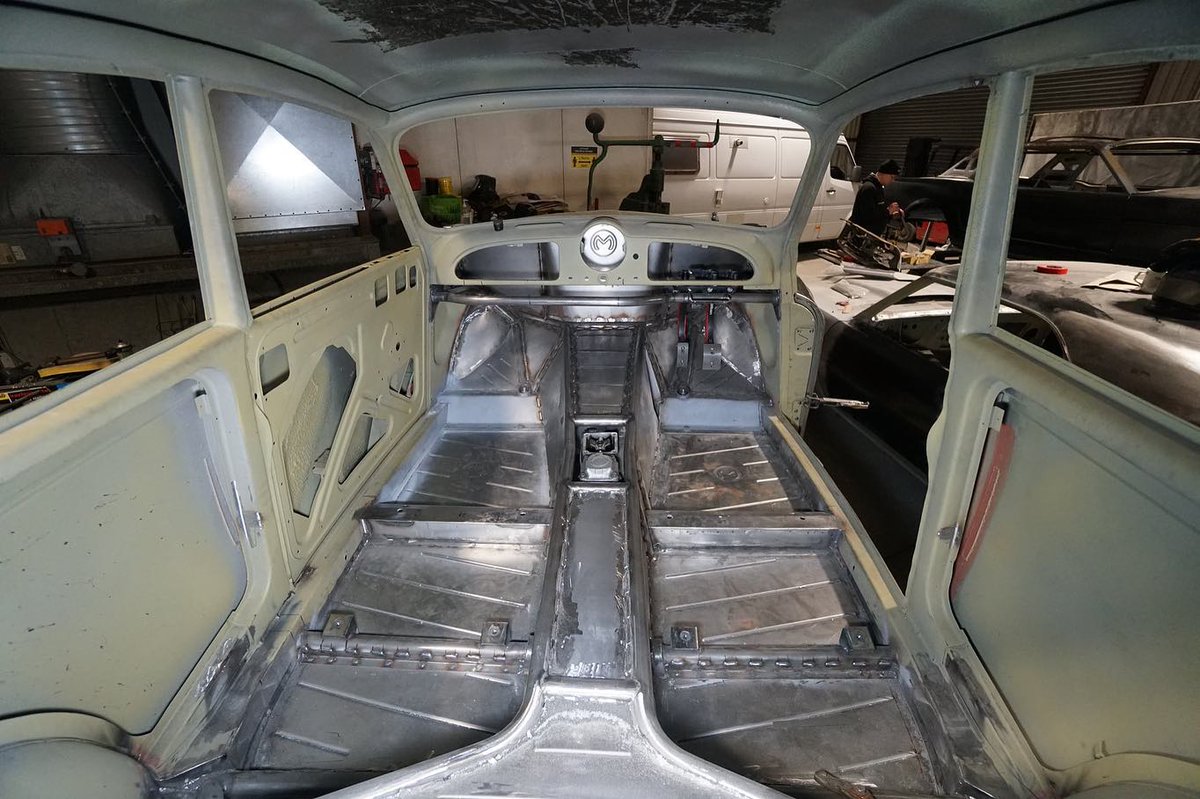 retropowercars's tweet image. Some before and after shots of our Morris Minor (Threat) project, a car we're hoping to begin prepping for paint in the next few weeks. MX-5 DNA, an Omex-built Zetec and lashings of custom metalwork all help make this one of our most anticipated builds of recent times #Retropower