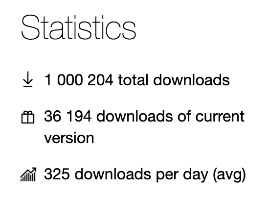 NFluent's tweet photo. Two major news today.

First one is NFluent passed the million download mark this weekend!!!

Second one is that NFluent  V3 is available (alpha release) on Nuget!!
It is alpha because some new feature may change before the RC. ⬇️ https://t.co/sokLY21icS