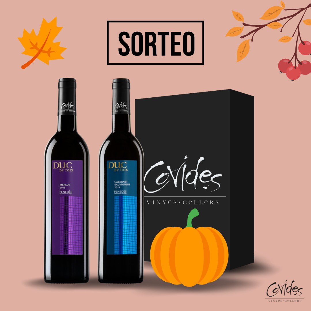 covides's tweet photo. #SORTEO para celebrar que ya ha llegado el otoño! 🍂 Para participar sólo tienes que 👇

1️⃣ Seguir nuestra cuenta de Twitter @covides
2️⃣ Dar RT a esta publicación

¡El MIÉRCOLES 6 de OCTUBRE, diremos el ganador! 🍀 https://t.co/KWDKM3f5QK