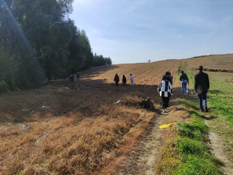 yahadinunum's tweet image. Our unique educational program for students continued this week with a field trip to #Poland with students from 
@UnivCathoOuest Angers.

#BeyondMemory