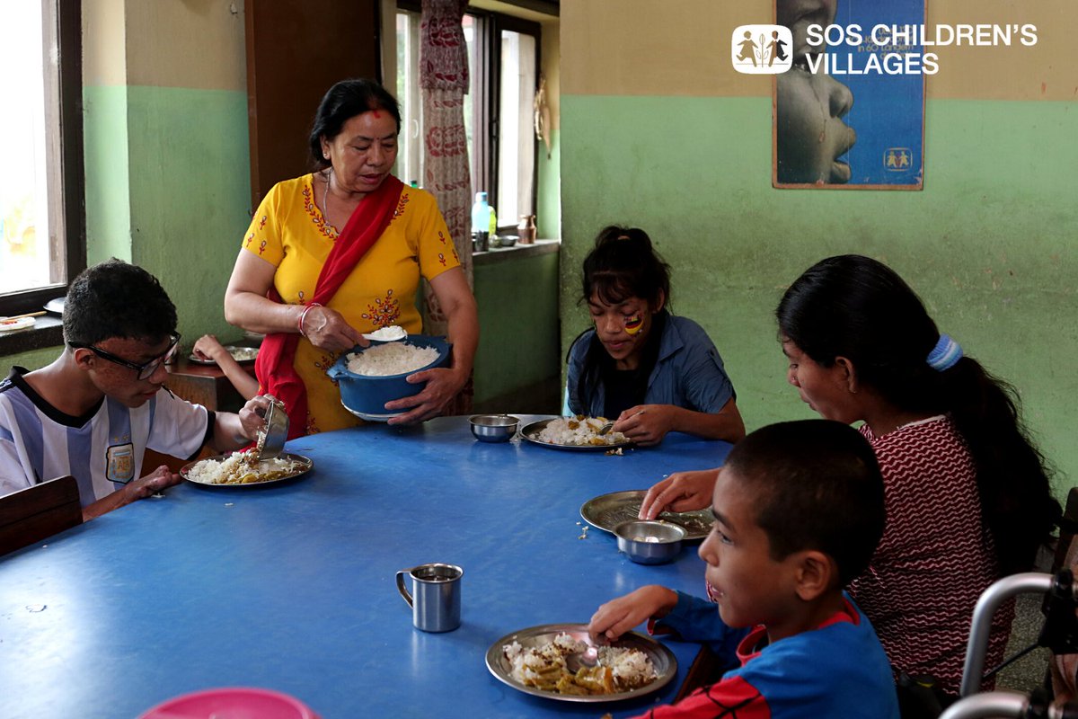 SOSChildrenUSA's tweet photo. Saraswoti has been an SOS #mother with @SOSCVsNepal for more than 30 years! 

SOS #Jorpati opened in 1981 to provide special care, treatment and support to #children living with #disabilities. Today, more than 70 children and young people are growing up there! https://t.co/mVDChONEPa