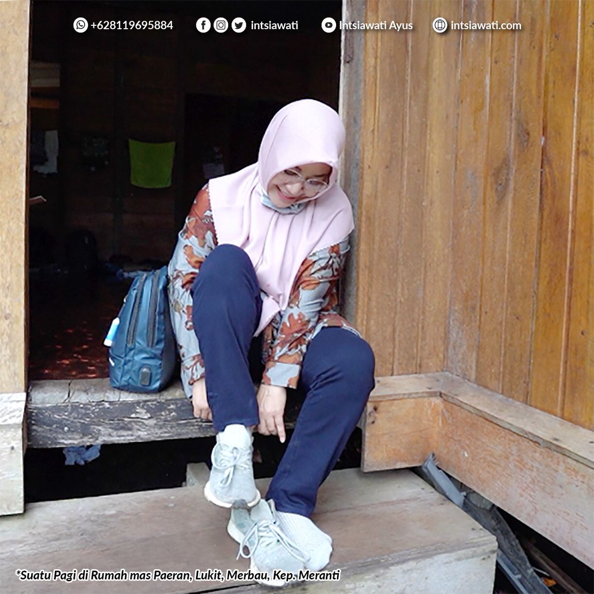 Intsiawati's tweet photo. Memulai Pagi.
Senantiasa bersyukur.
Karena, kita tidak akan menjumpai hari ini lagi.
Jadi, buatlah hari ini berarti...

#dpdri #intsiawati https://t.co/JnSOBsUTCf