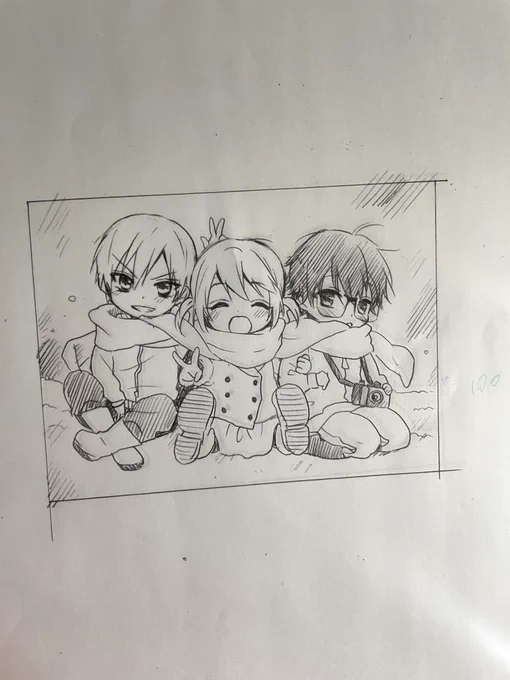 懐かしいのが出てきました📷
(キスない) 