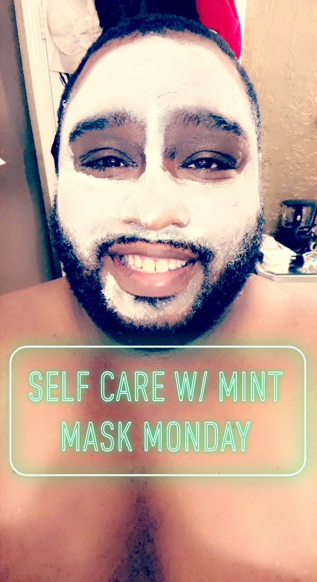 Been a while since I got my mint mask on! #SelfCare #MintMaskMonday