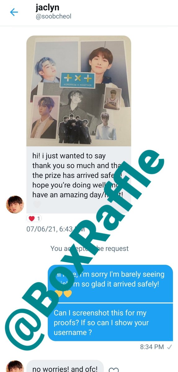 BoxRaffle's tweet photo. 5/5 Small GA Prize arrived! π
#BoxRaffleProof https://t.co/UPEzwxcRTm