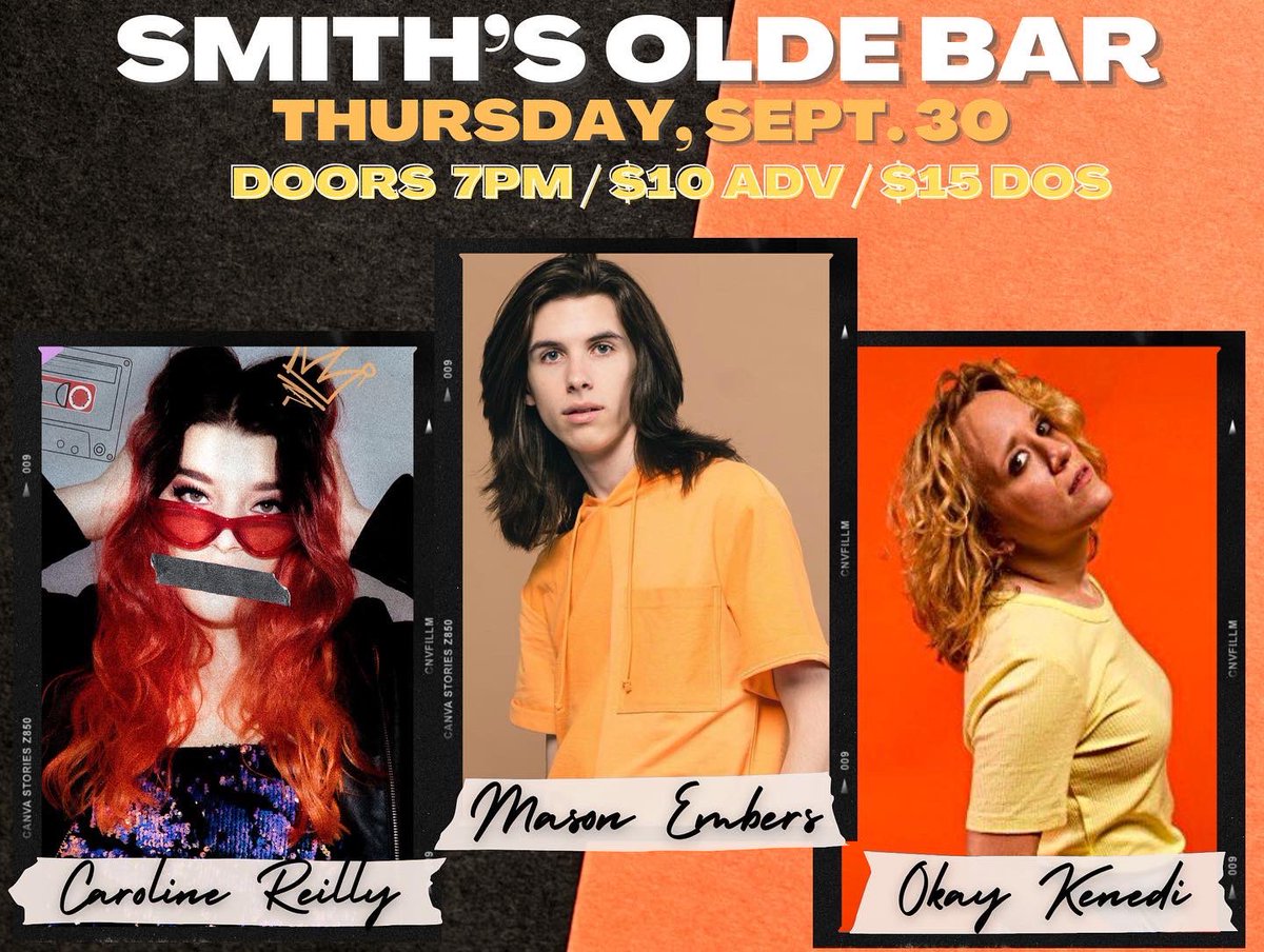 This show is gonna be killer! Grab tickets for Thursday now!

freshtix.com/events/okay-ke…