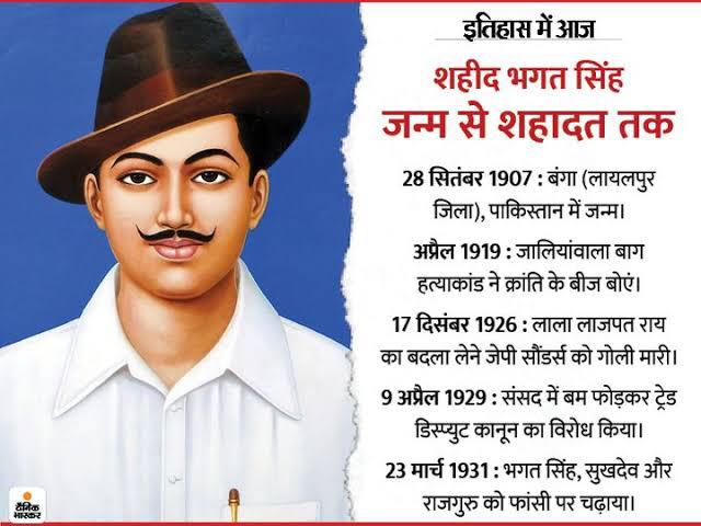 HHathraswala's tweet photo. Today, we remember Bhagat Singh with hashtag #ShaheedBhagatSingh on his birth anniversary. He continues to inspire us even today with his revolutionary thinking and example.
#bhagatsingh #BhagatSinghJayanti #bhagatsinghjaat #jaat #harshhathraswala https://t.co/JiUuVGNoUy