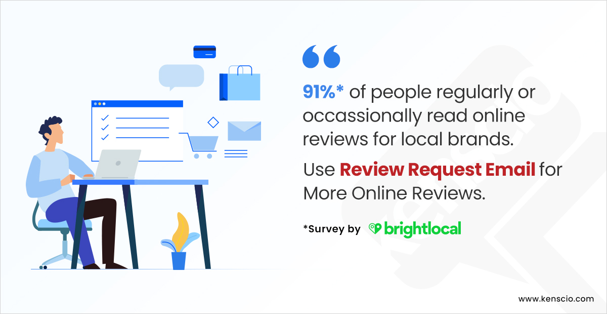 kenscio's tweet photo. ๐๐ฒ๐ฉ๐๐ฌ ๐จ๐ ๐๐ฆ๐๐ข๐ฅ ๐ ๐จ๐ ๐: Survey emails will allow your users to read great reviews about your brand and increase your customerโs confidence.
#Kenscio #EmailMarketing #EmailMarketingService #EmailMarketingStrategy #SurveyEmails #TypesOfEmail https://t.co/6yXz50TQAM