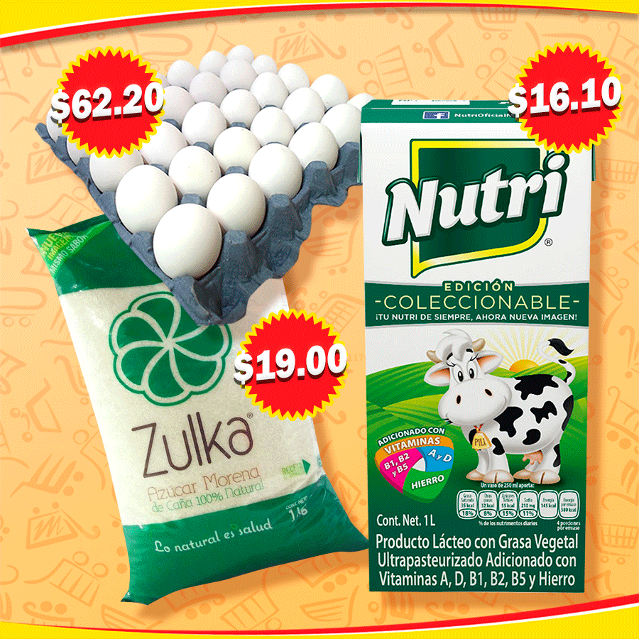 Comercial_Meraz's tweet photo. Visítanos y encuentra productos de canasta básica al mejor precio:
-Fórmula Láctea Nutrileche 1 litro
-Azúcar stándar Zulka morena de 1 kg.
-Cono de huevo grande
Vigencia al 01 de octubre de 2021. #SiempreTeDaMás
¡Pídelo sin salir de casa! Tel. 951 657 45 23. https://t.co/HTIk0ggvbS