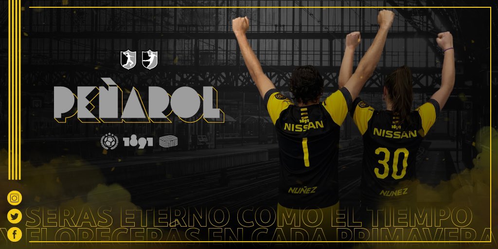 “Serás eterno como el tiempo y florecerás en cada primavera” <a href="/OficialCAP/">PEÑAROL</a> #130AñosDeGloria