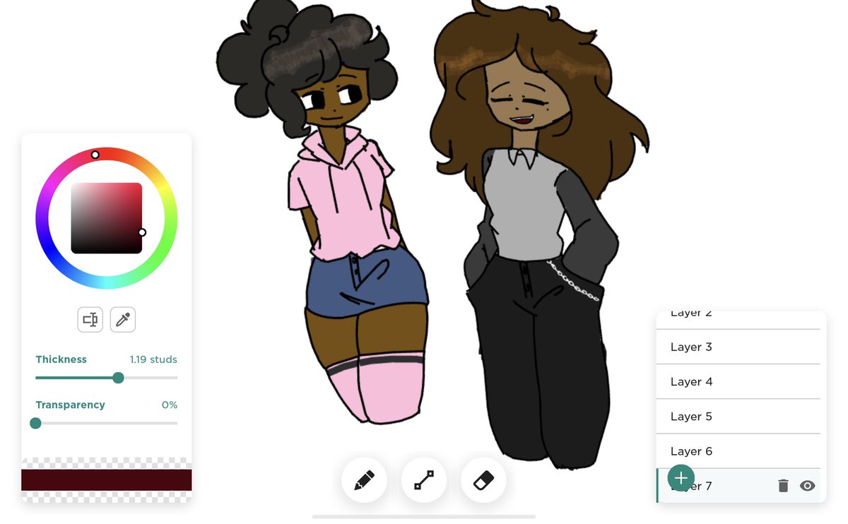 kibekiwiki's tweet photo. I may or may not have drawn carol and Sunday in Roblox free draw 2…… okay maybe I did. What are you gonna do about it? #fnf #fnfcarol #fnfsunday #fnfsundaymod #fnfcarolmod I would tag bbpanzu but I got lazy and I already tagged him like a million times lmao https://t.co/tEmLAguvZU