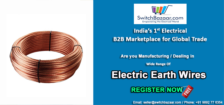 switchbazaar's tweet photo. Are you #manufacturing/#dealing in #earthwire                                                            
Register with #india's 1st #electrical #b2b #marketplace for #free and grow your #business on global level. 

https://t.co/YGlxm5PW0o

#switchbazaar 

https://t.co/nZjPcL1v39 https://t.co/1Iim9R8z6w