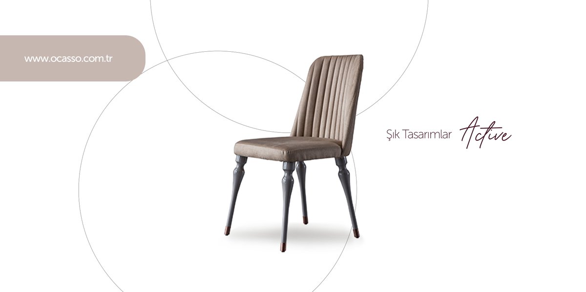 Yenilikçi tasarımlar, klasik ve modern çizgiler,
Active Yemek Odası
ocasso.com.tr

#konfor #tasarım #stil #mobilya #comfort #style #evmobilyası #yaşam #yemekodası #furniture #homefurniture #dekor #evdekor #moda #masasandalye #yemekodası #diningroom