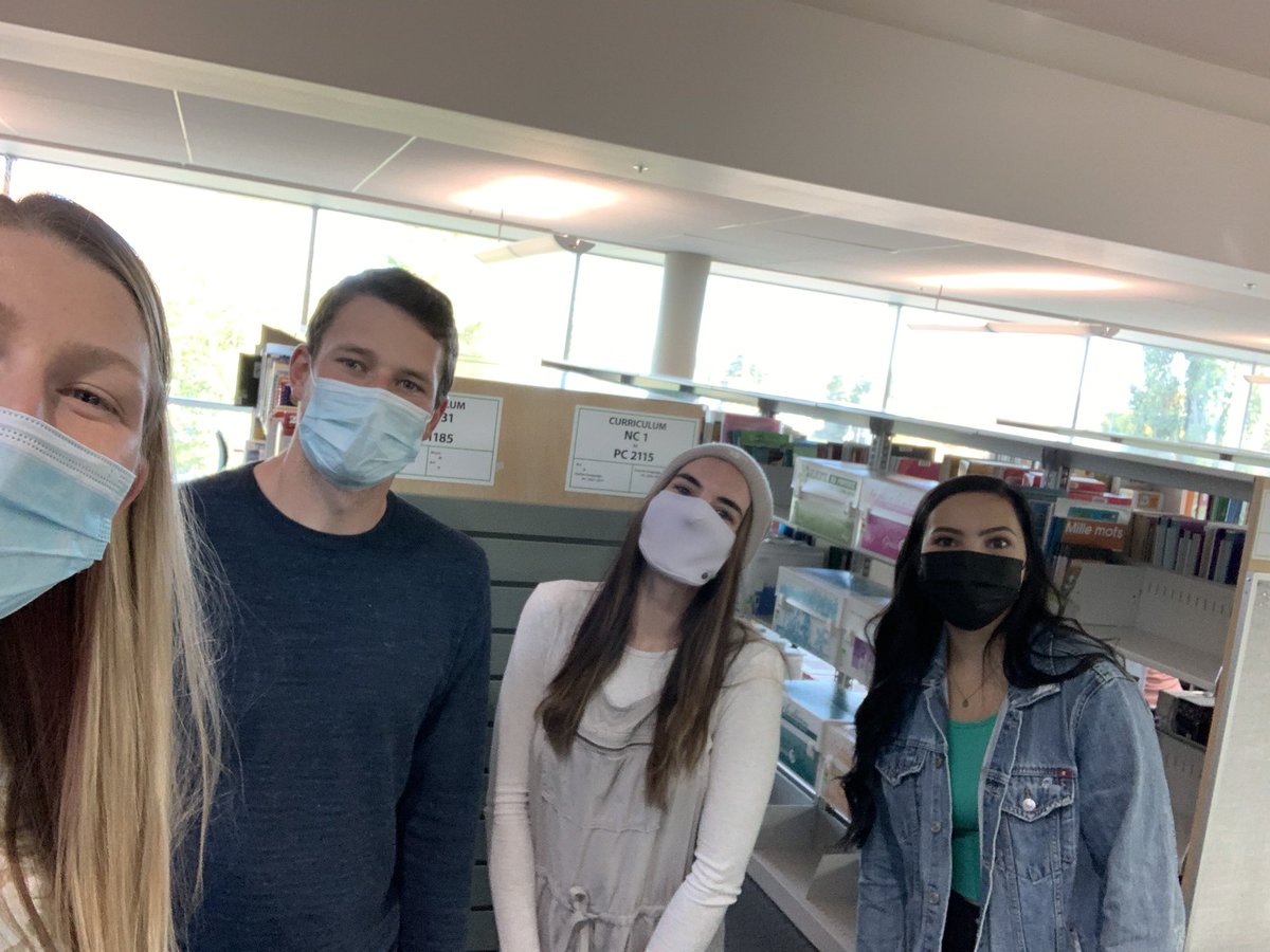 From Friday’s library scavenger hunt #EDES301