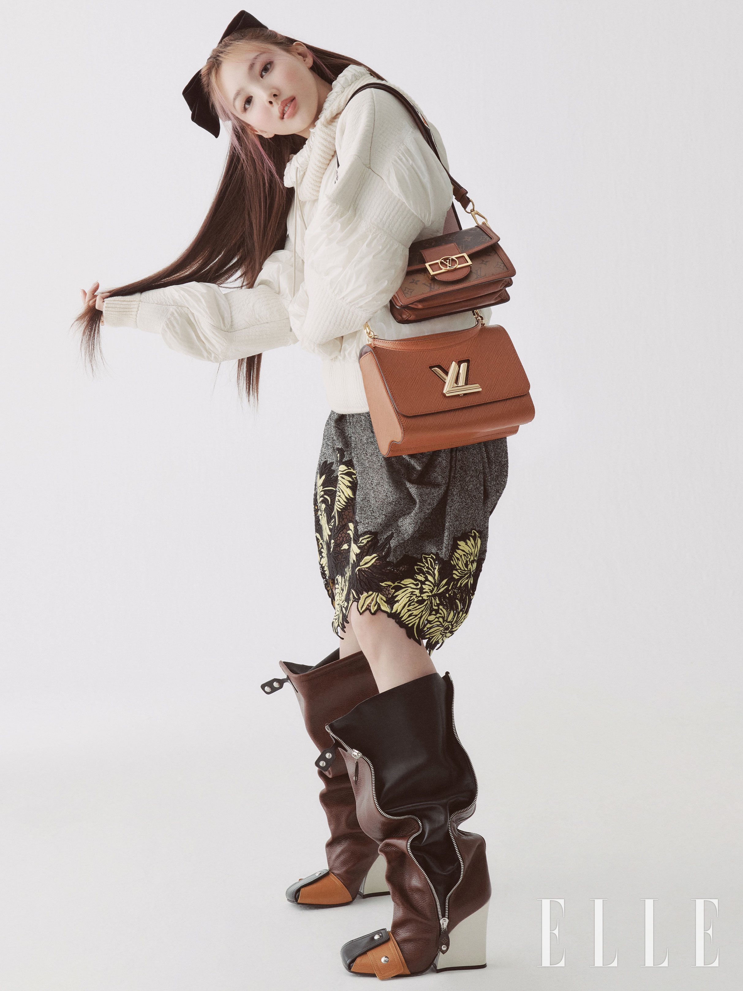 Twice's Nayeon X Louis Vuitton for ELLE Korea