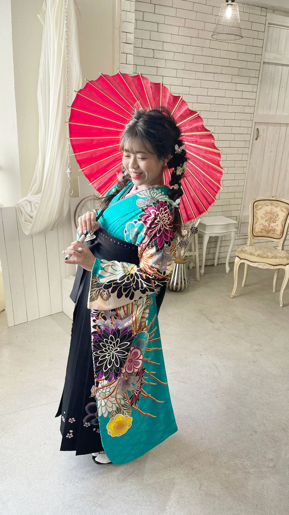 啓衣装店 成人式の前撮り 新成人を迎える記念として キレイな振袖を着た思い出として 写真に残しておくお手伝いを させて頂きました ơ ơ 啓 啓衣裳店 北見 着物 振袖 成人式 成人式前撮り 成人式ヘア ヘアメイク 成人式ヘア