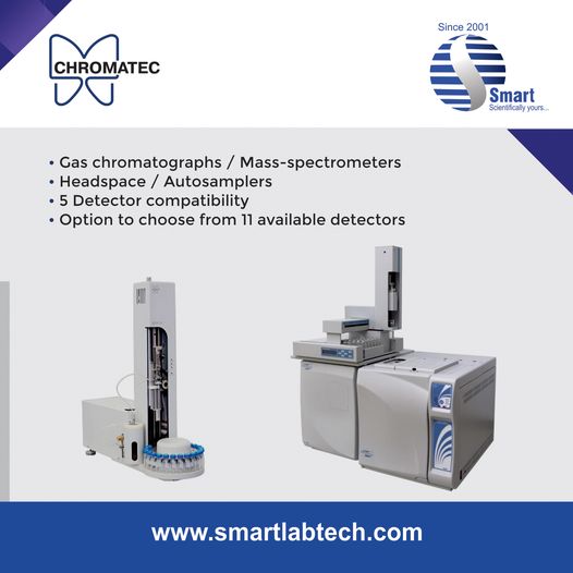 Chromatec is the recognized leader in the development and manufacture of gas chromatographic products.
For more info,
Visit us : lnkd.in/epdWZw4
E-mail us : ebiz@smartlabtech.net
#gaschromatography #massspectrometery #massspectroscopy #environmentscience #science