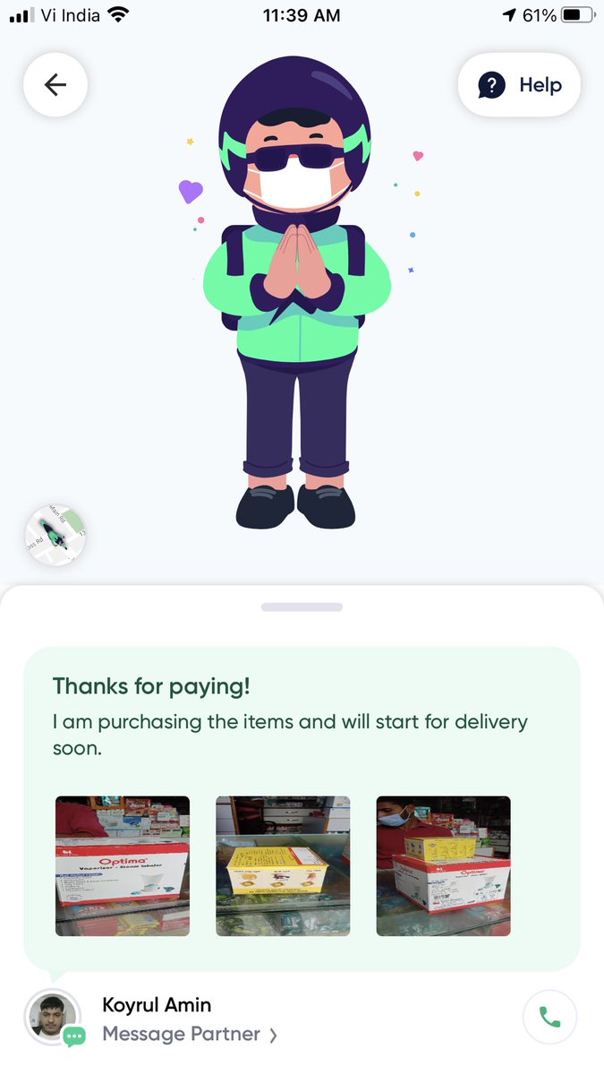 AnushaPinto's tweet photo. Isn’t this just the sweetest thing! Thanks ⁦@DunzoIt⁩ for making everything so delightfully accessible https://t.co/3VY5znrPn7