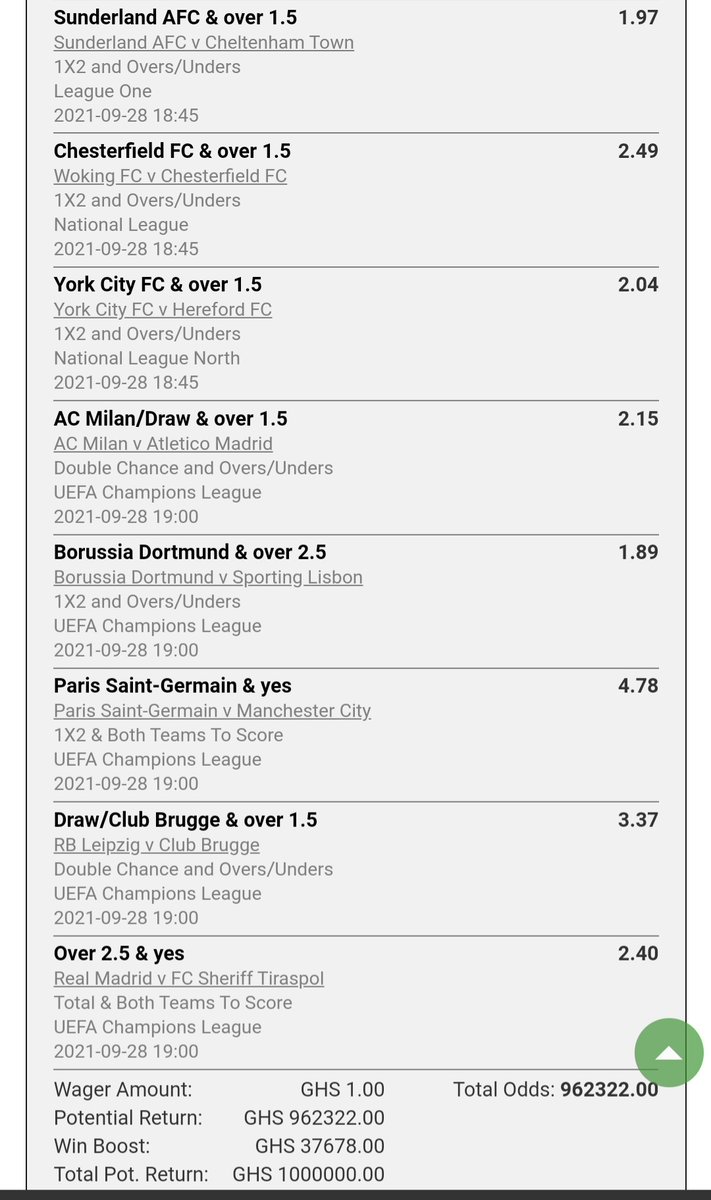 TriKarka's tweet photo. Let's try this 👉 X2E8B7A44 🇬🇭 🇿🇲
..
..
Odds don't play soccer ✊
..
..
@leonardwaphiri @sportspunter @MR_Malobola @DumDiesel @PunterNation @19MWML91 @BettingBills @nowerooo @Ziggy_Diver1 https://t.co/RXo6VyT1QV