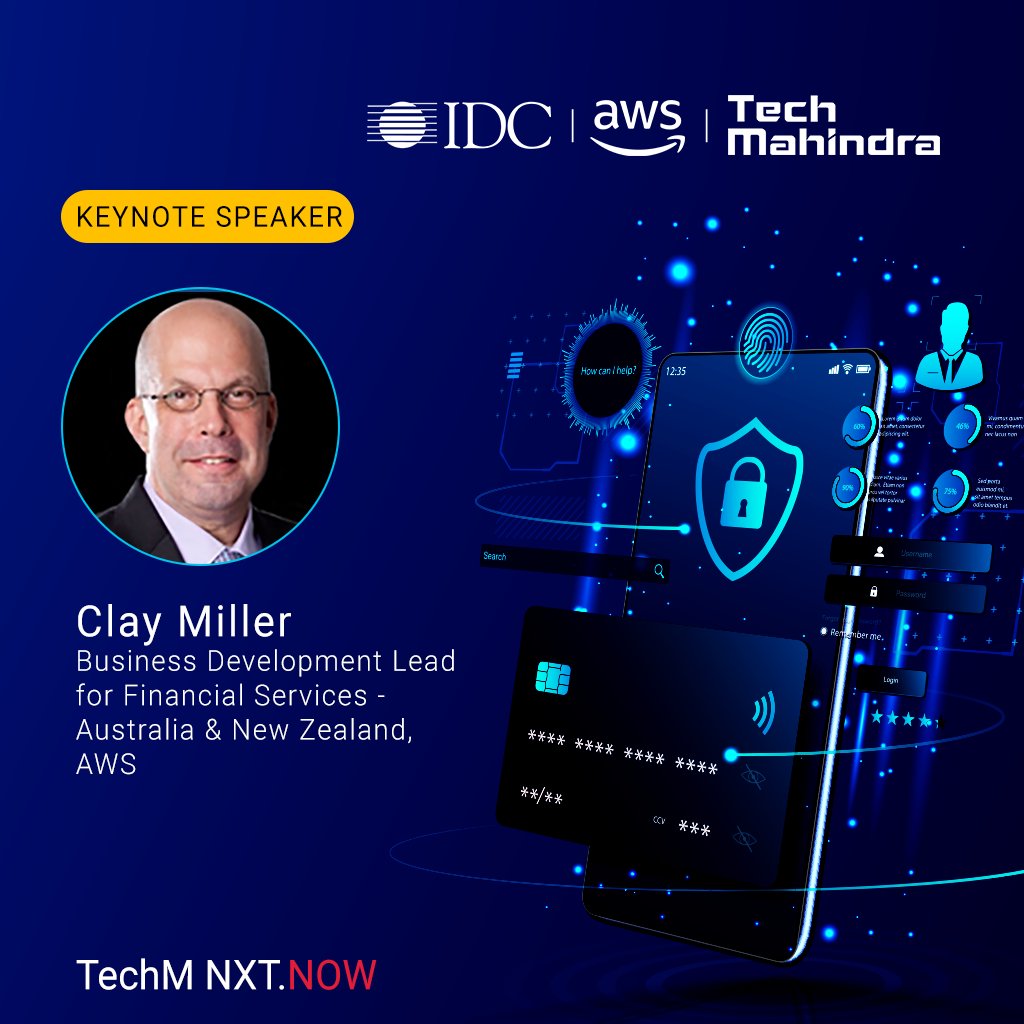 tech_mahindra's tweet photo. Hear experts from @IDC, @awscloud & @tech_mahindra discuss about implications of cloud leading to transformation in digital banking in an exclusive roundtable
Date: 29th Sep, 2021
Time: 3PM to 4PM AEST
Register today: https://t.co/1XrkojliRn
#NxtNow #TechMInAPAC