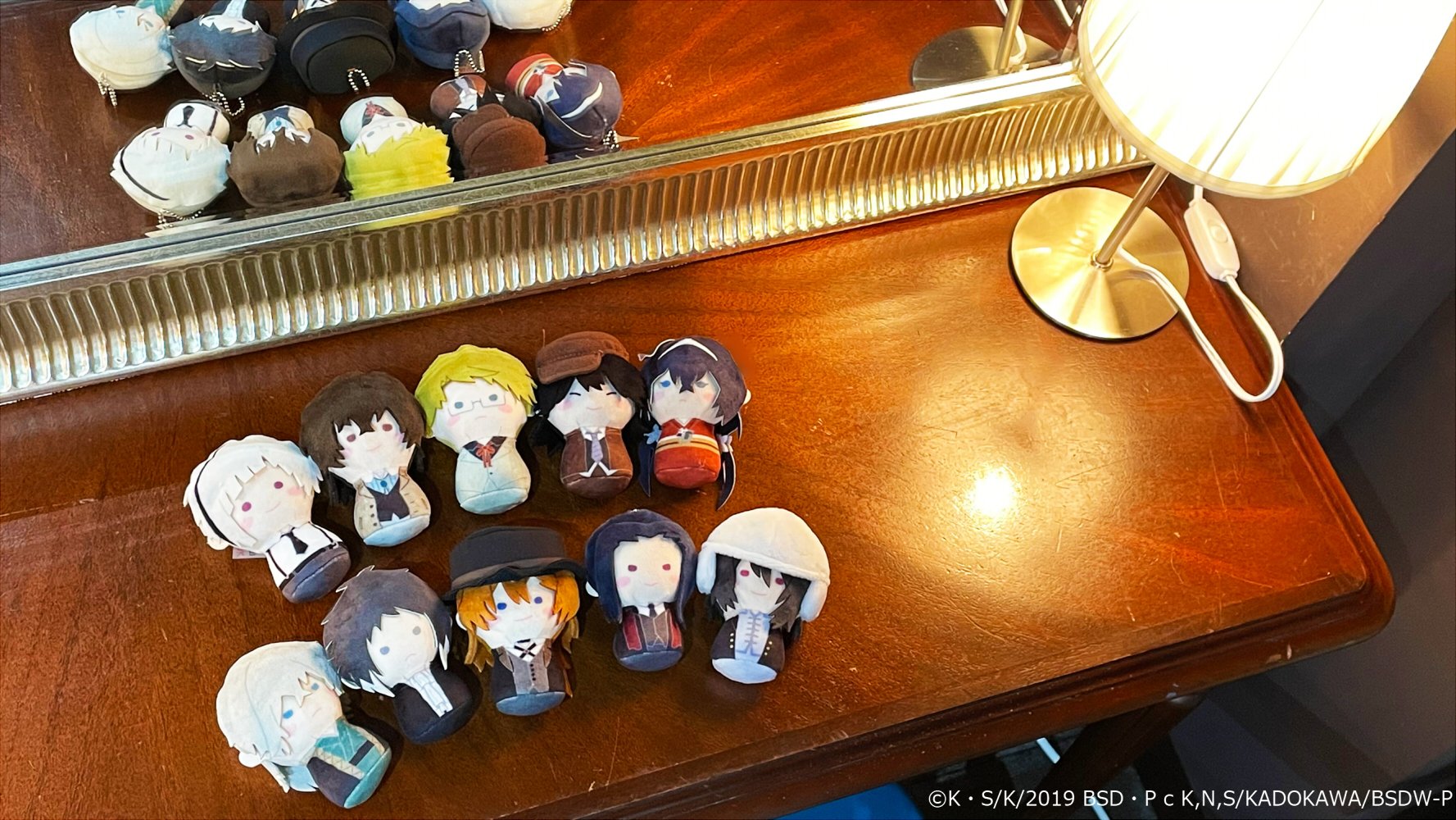 文豪ストレイドッグスぬいぐるみマスコットfukubuku